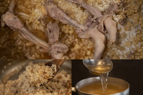 とりめしと鶏だし